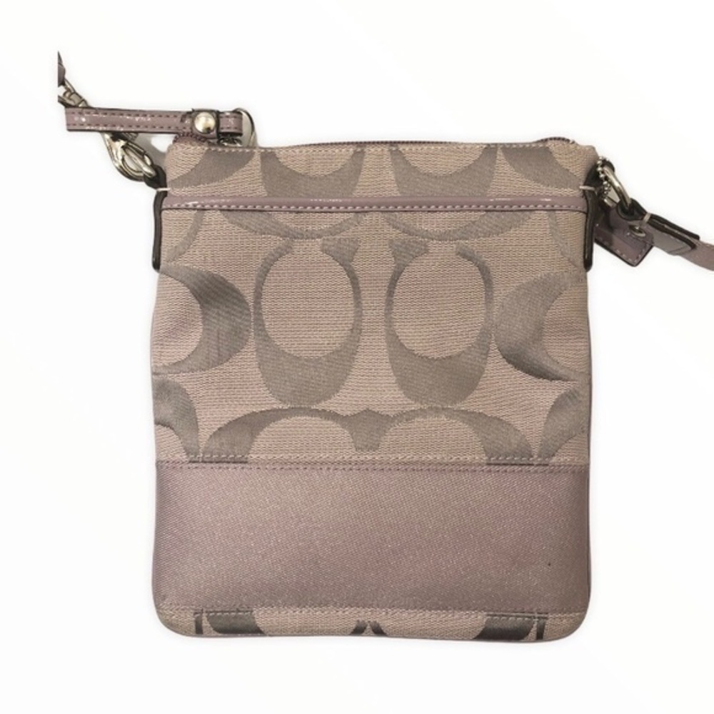 Coach purple lavender swingpack crossbody bag - Picture 4 of 13